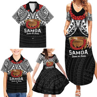 Samoan Tanoa Kava Bowl Ula Fala Family Matching Summer Maxi Dress and Hawaiian Shirt Polynesian Tribal Vibe LT9 - Polynesian Pride