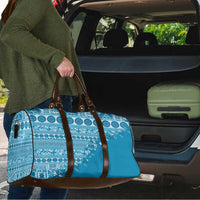 Fiji Marau na Kerisimasi Travel Bag Aqua Tagimoucia Tapa Masi Tribal - Polynesian Pride