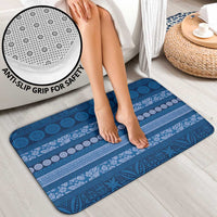 Fiji Marau na Kerisimasi Bathroom Set Blue Tapa Masi Inspired Christmas - Polynesian Pride