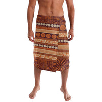 Fiji Marau na Kerisimasi Lavalava Gold Tapa Masi Inspired Christmas LT9 Gold - Polynesian Pride