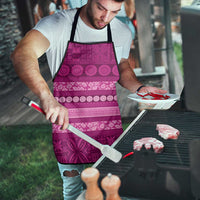 Fiji Marau na Kerisimasi Apron Pink Tapa Masi Inspired Christmas LT9 - Polynesian Pride