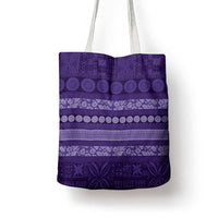 Fiji Marau na Kerisimasi Tote Bag Purple Tapa Masi Inspired Christmas LT9 - Polynesian Pride