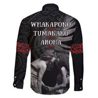 New Zealand Mother's Day Family Matching Puletasi and Hawaiian Shirt Maori Hongi Aroha Ahau Ki A Koe Mama LT9 - Polynesian Pride