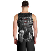 New Zealand Mother's Day Men Tank Top Maori Hongi Aroha Ahau Ki A Koe Mama LT9 - Polynesian Pride