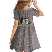 New Zealand Mother's Day Family Matching Mermaid Dress and Hawaiian Shirt Maori Mo Toku Mama Silver Fern LT9 - Polynesian Pride