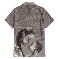 New Zealand Mother's Day Family Matching Puletasi and Hawaiian Shirt Maori Mo Toku Mama Silver Fern LT9 - Polynesian Pride