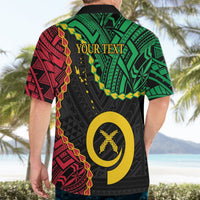Personalised Vanuatu 44th Anniversary Hawaiian Shirt Tugeta Yumi Selebretem Indipendens Dei LT9 - Polynesian Pride