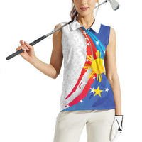Philippines Flag Day Women Sleeveless Polo Shirt Filipino Pride Shines Bright On Flag Day