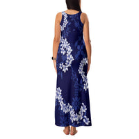Mokihana Maile and Ilima Leis Family Matching Tank Maxi Dress and Hawaiian Shirt Uliuli Hawaiian Tapa Quilt Pattern LT9 - Polynesian Pride