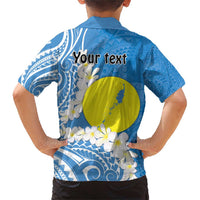 Personalized Palau 1994 Belau Rekid Family Matching Short Sleeve Bodycon Dress and Hawaiian Shirt Polynesian Plumeria Style LT9 - Polynesian Pride