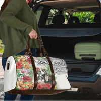 Skeleton Love for Valentines Day Travel Bag Polynesian Tribal Love Forever LT9 - Polynesian Pride