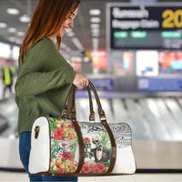 Skeleton Love for Valentines Day Travel Bag Polynesian Tribal Love Forever LT9 - Polynesian Pride