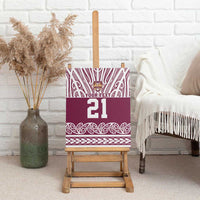 Queensland Maori Nga Hau E Wha Custom Canvas Wall Art Polynesian Maori Tribal Pattern