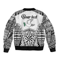 Personalised Tonga 676 Bomber Jacket Tribal Kupesi Ngatu Unique