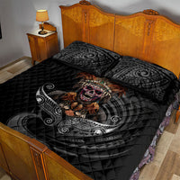Mokomoko Tribe Eastern Highlands Province Quilt Bed Set Papua New Guinea Indigenous Pattern LT9 - Polynesian Pride