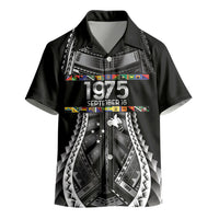 Independen Stet bilong Papua Niugini 1975 Kid Hawaiian Shirt Black Tribal Papua New Guinea Province Flag LT9 - Polynesian Pride