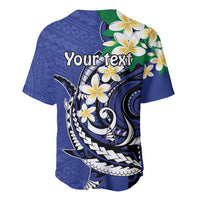 FSM Chuuk State Polynesian Shark Tattoo Personalised Baseball Jersey LT9 - Polynesian Pride