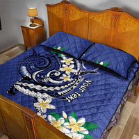 FSM Chuuk State Polynesian Shark Tattoo Personalised Quilt Bed Set LT9 - Polynesian Pride