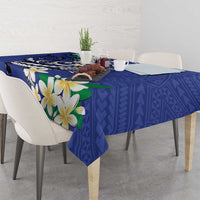 FSM Chuuk State Polynesian Shark Tattoo Personalised Tablecloth LT9 - Polynesian Pride