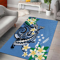 FSM Kosrae Polynesian Shark Tattoo Personalised Area Rug LT9 - Polynesian Pride