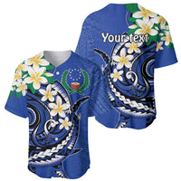 FSM Pohnpei Polynesian Shark Tattoo Personalised Baseball Jersey LT9 - Polynesian Pride
