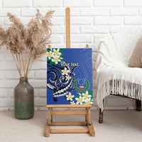 FSM Pohnpei Polynesian Shark Tattoo Personalised Canvas Wall Art LT9 - Polynesian Pride