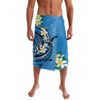 FSM Yap State Polynesian Shark Tattoo Personalised Lavalava LT9 Blue - Polynesian Pride