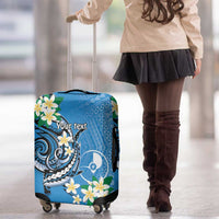 FSM Yap State Polynesian Shark Tattoo Personalised Luggage Cover LT9 - Polynesian Pride
