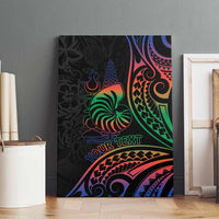 New Caledonia Polynesian Tatoo Personalised Canvas Wall Art LT9 - Polynesian Pride