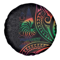 New Caledonia Polynesian Tatoo Personalised Spare Tire Cover