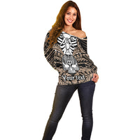 personalised-polynesia-skull-off-shoulder-sweater-with-boars-tusk-gold-arty-vibe