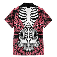 personalised-polynesia-skull-family-matching-mermaid-dress-and-hawaiian-shirt-with-boars-tusk-pink-arty-vibe