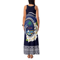 Hafai Adai Guam Guasalis Family Matching Tank Maxi Dress and Hawaiian Shirt Polynesian Tribal Pattern LT9 - Polynesian Pride
