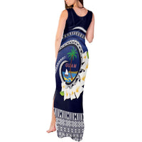 Hafai Adai Guam Guasalis Tank Maxi Dress Polynesian Tribal Pattern