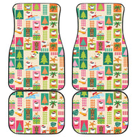 Mele Kalikimaka Hawaii Christmas Car Mats Funny Santan Hippie Style LT9 - Polynesian Pride