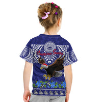 American Samoa Christmas Kid T Shirt Manuia le Kerisimasi Polynesian Tribal LT9 - Polynesian Pride