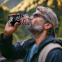 Aotearoa Toitu Te Tiriti 4 in 1 Can Cooler Tumbler New Zealand Stand Together Stand Stronger LT9 - Polynesian Pride