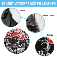 Aotearoa Toitu Te Tiriti Spare Tire Cover New Zealand Stand Together Stand Stronger LT9 - Polynesian Pride