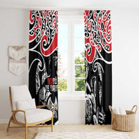 Aotearoa Toitu Te Tiriti Window Curtain New Zealand Stand Together Stand Stronger