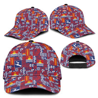 Kiribati Tekeraoi n te Kiritimati Classic Cap Pacific Patchwork Xmas Vibes - Polynesian Pride