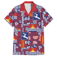 Kiribati Tekeraoi n te Kiritimati Hawaiian Shirt Pacific Patchwork Xmas Vibes - Polynesian Pride