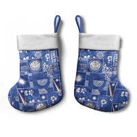 Marshall Islands Merry Christmas Stocking Pacific Patchwork Xmas Vibes - Polynesian Pride