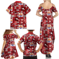 Tahiti Oaoa I Teie Noera Family Matching Summer Maxi Dress and Hawaiian Shirt Pacific Patchwork Xmas Vibes LT9 - Polynesian Pride
