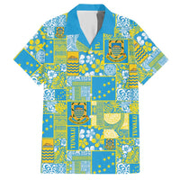 Tuvalu Manuia te Kilisimasi Hawaiian Shirt Pacific Patchwork Xmas Vibes - Polynesian Pride