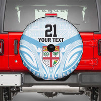 Fiji Football Custom Spare Tire Cover Bula Boys Go Champions LT9 - Polynesian Pride