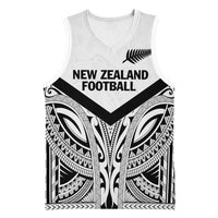 New Zealand Football Custom Basketball Jersey All White Fern Go Champions - Polynesian Pride