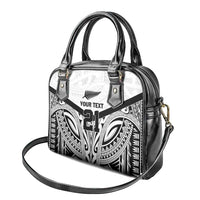 New Zealand Football Custom Shoulder Handbag All White Fern Go Champions