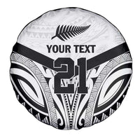 New Zealand Football Custom Spare Tire Cover All White Fern Go Champions LT9 - Polynesian Pride