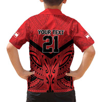 Tahiti Football Custom Family Matching Tank Maxi Dress and Hawaiian Shirt Toa Aito Go Champions LT9 - Polynesian Pride