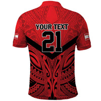 Tahiti Football Custom Polo Shirt Toa Aito Go Champions